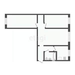 3-к квартира, вторичка, 64м2, 6/10 этаж