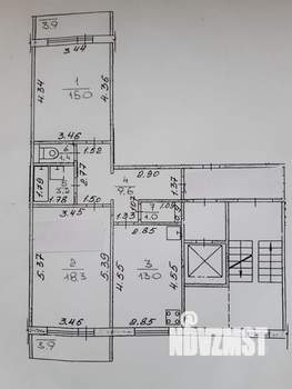 2-к квартира, вторичка, 69м2, 4/10 этаж