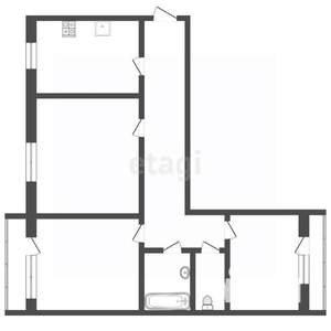 3-к квартира, вторичка, 95м2, 4/10 этаж