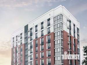 2-к квартира, строящийся дом, 68м2, 1/8 этаж