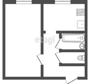 1-к квартира, вторичка, 33м2, 2/5 этаж