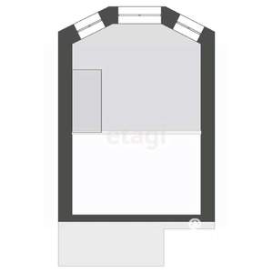 1-к квартира, вторичка, 34м2, 6/6 этаж