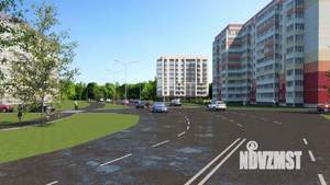 1-к квартира, строящийся дом, 42м2, 8/9 этаж