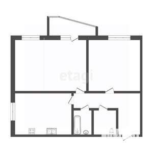 2-к квартира, вторичка, 69м2, 9/16 этаж