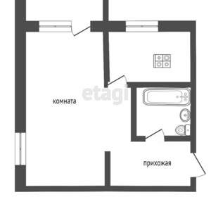 1-к квартира, вторичка, 30м2, 5/5 этаж