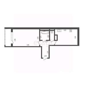 1-к квартира, вторичка, 39м2, 8/11 этаж