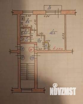 1-к квартира, вторичка, 33м2, 5/5 этаж
