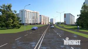 1-к квартира, строящийся дом, 46м2, 8/9 этаж