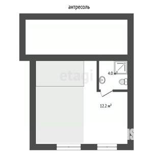 1-к квартира, вторичка, 70м2, 6/6 этаж