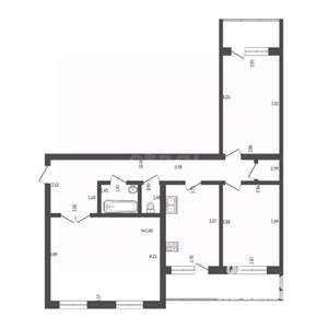 3-к квартира, вторичка, 80м2, 3/5 этаж