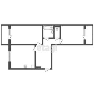 2-к квартира, вторичка, 62м2, 6/10 этаж