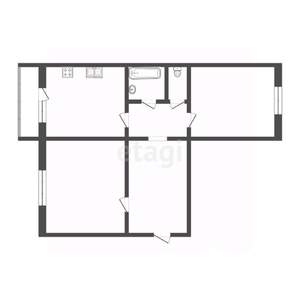 2-к квартира, вторичка, 47м2, 3/5 этаж