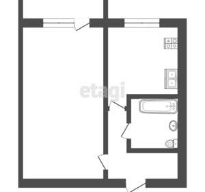1-к квартира, вторичка, 28м2, 4/5 этаж