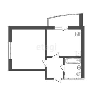 1-к квартира, вторичка, 33м2, 7/11 этаж