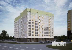 2-к квартира, строящийся дом, 61м2, 7/9 этаж