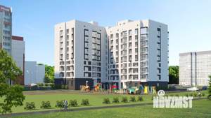 1-к квартира, строящийся дом, 41м2, 5/9 этаж