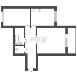 2-к квартира, вторичка, 59м2, 4/10 этаж
