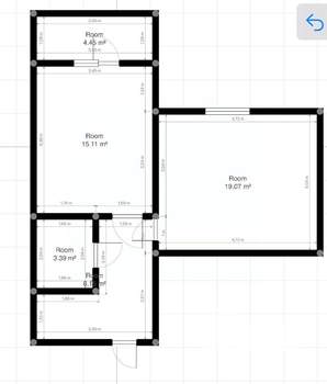 1-к квартира, вторичка, 37м2, 9/16 этаж