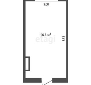 1-к квартира, вторичка, 16м2, 2/5 этаж