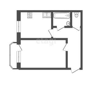 1-к квартира, вторичка, 37м2, 3/7 этаж