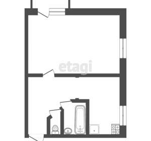 1-к квартира, вторичка, 28м2, 4/5 этаж
