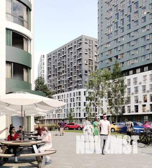 1-к квартира, сданный дом, 45м2, 4/10 этаж