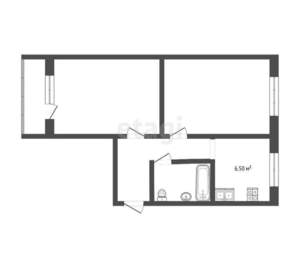 2-к квартира, вторичка, 48м2, 2/5 этаж