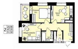 Фото квартиры на продажу (1)