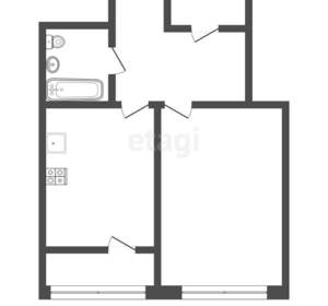 1-к квартира, вторичка, 43м2, 13/18 этаж