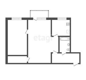 2-к квартира, вторичка, 42м2, 2/5 этаж