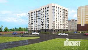1-к квартира, строящийся дом, 42м2, 4/9 этаж