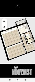 1-к квартира, вторичка, 52м2, 1/9 этаж