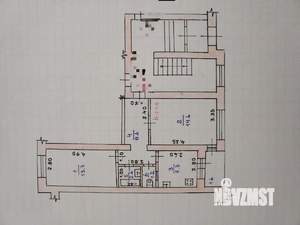 2-к квартира, вторичка, 48м2, 1/5 этаж