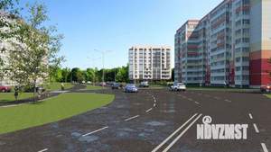 2-к квартира, строящийся дом, 57м2, 7/9 этаж