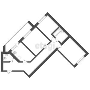 3-к квартира, вторичка, 84м2, 11/12 этаж