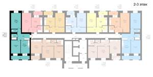 2-к квартира, вторичка, 62м2, 3/12 этаж