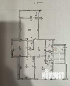 3-к квартира, вторичка, 101м2, 2/5 этаж