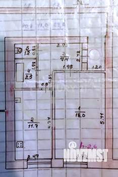 1-к квартира, вторичка, 41м2, 4/7 этаж