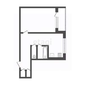 1-к квартира, вторичка, 33м2, 5/10 этаж