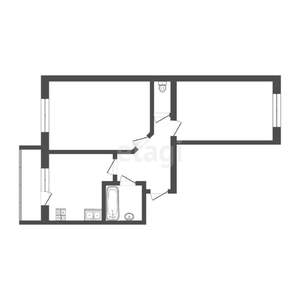 2-к квартира, вторичка, 68м2, 10/12 этаж