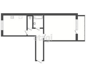 1-к квартира, вторичка, 37м2, 6/10 этаж