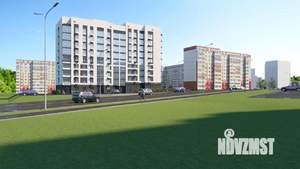 1-к квартира, строящийся дом, 46м2, 2/9 этаж